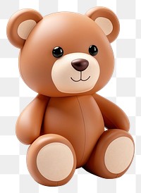 PNG Cartoon bear toy  