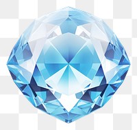 PNG Gemstone jewelry diamond crystal. AI generated Image by rawpixel.