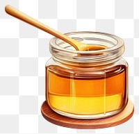 PNG Honey jar refreshment transparent background