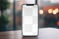 Smartphone screen png transparent mockup