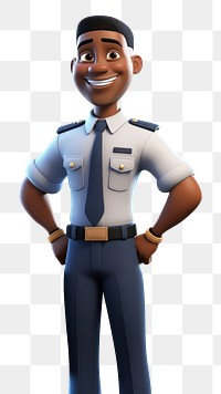 PNG Security cartoon officer adult. 