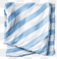 PNG Blanket striped folded  