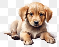 PNG Puppy dog portrait animal. AI generated Image by rawpixel.