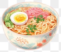 PNG Noodle ramen food soup. 