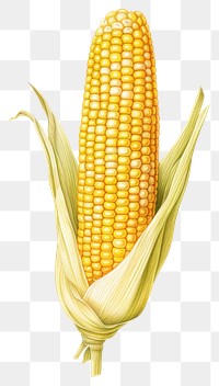 PNG Corn plant food white background