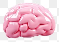 PNG Brain pink accessories investment. AI generated Image by rawpixel.