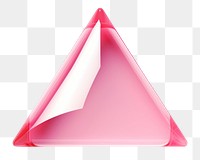 PNG Triangle pink simplicity weaponry. AI generated Image by rawpixel.