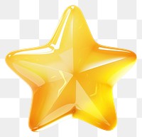 PNG Yellow star illuminated christmas. 