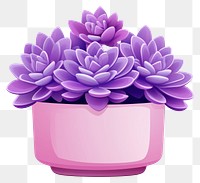 PNG Flower purple violet plant. AI generated Image by rawpixel.