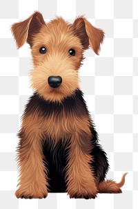 PNG Terrier mammal animal dog. AI generated Image by rawpixel.