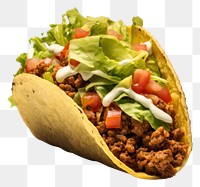 PNG Taco food vegetable freshness. AI generated Image by rawpixel.
