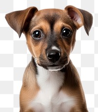 PNG Puppy dog portrait mammal. 