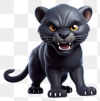 PNG Cartoon panther mammal animal. 