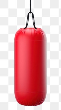 PNG White background punching bag strength lighting. AI generated Image by rawpixel.