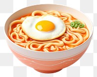 PNG Noodle ramen food soup. AI generated Image by rawpixel.