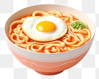 PNG Noodle ramen food soup. 