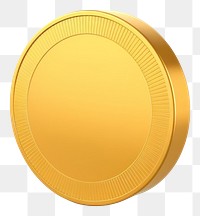 PNG Gold coin money white background. AI generated Image by rawpixel.
