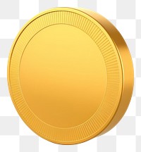 PNG Gold coin money 