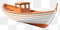 PNG Boat watercraft vehicle dinghy. 