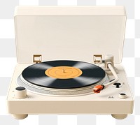 PNG Electronics turntable white background gramophone. 