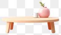 PNG Table furniture wood cup. 