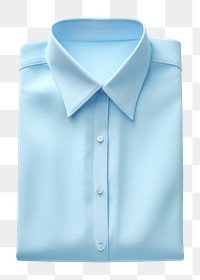 PNG Shirt white blue white background. AI generated Image by rawpixel.