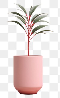 PNG Plant vase leaf potted plant. AI generated Image by rawpixel.