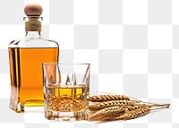 PNG Perfume bottle whisky glass. AI generated Image by rawpixel.