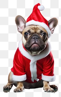 PNG Bulldog christmas mammal animal. 