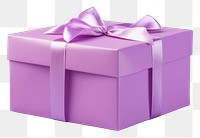 PNG Gift box purple anniversary. AI generated Image by rawpixel.