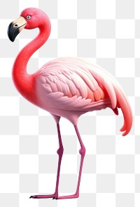 PNG Flamingo bird animal beak. AI generated Image by rawpixel.