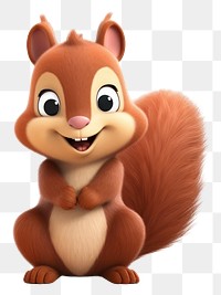 PNG Squirrel cartoon rodent mammal. 