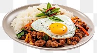 PNG Plate food egg vegetable. AI generated Image by rawpixel.