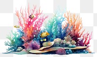 PNG Fish underwater aquarium outdoors. 