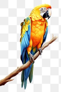 PNG Parrot animal bird wildlife. 