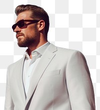 PNG Sunglasses portrait blazer adult. 