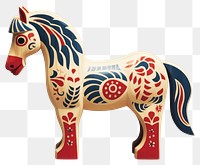 PNG Dala horse mammal animal white background. AI generated Image by rawpixel.