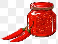 PNG Food jar red condiment. 