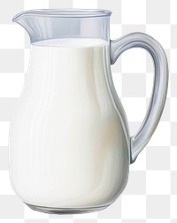 PNG Dairy drink milk jug. AI generated Image by rawpixel.