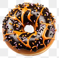 PNG Halloween donut dessert food cake. 