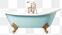 PNG Bathtub white background bathroom hygiene. 