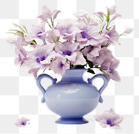 PNG Flower vase blossom plant