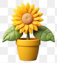 PNG Sunflower petal plant anthropomorphic. 