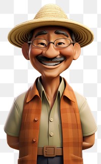 PNG Portrait cartoon adult smile. AI generated Image by rawpixel.