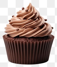 PNG Cupcake chocolate dessert cream. 