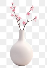 PNG Vase blossom flower plant. 