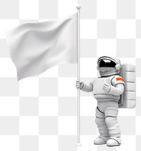 PNG Flag astronaut cartoon white. 