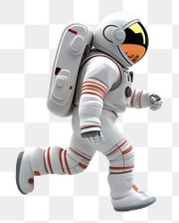 PNG Astronaut cartoon white white background. AI generated Image by rawpixel.