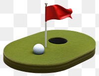 PNG Golf recreation sports flag. 