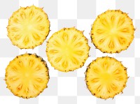 PNG Pineapple fruit slice plant. AI generated Image by rawpixel.